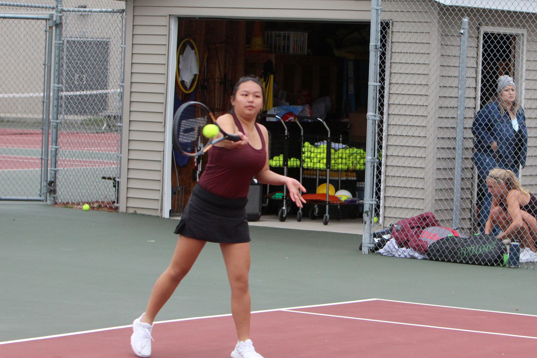 Altoona at Menomonie girls tennis 10-3-19